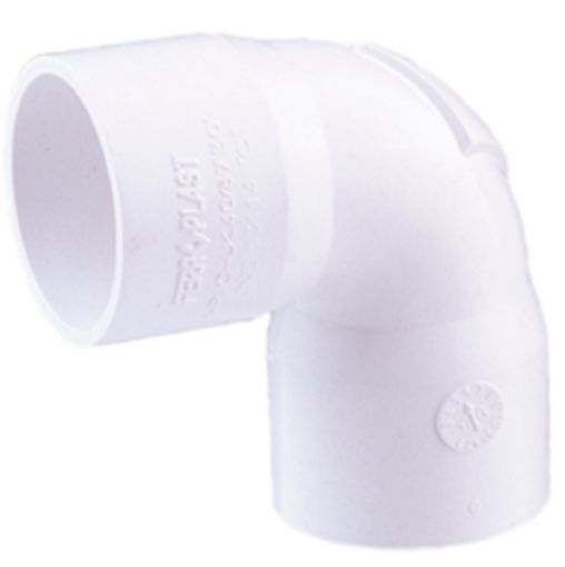 Imagen de Codo PVC blanco Ø90 mm 87º (223019)