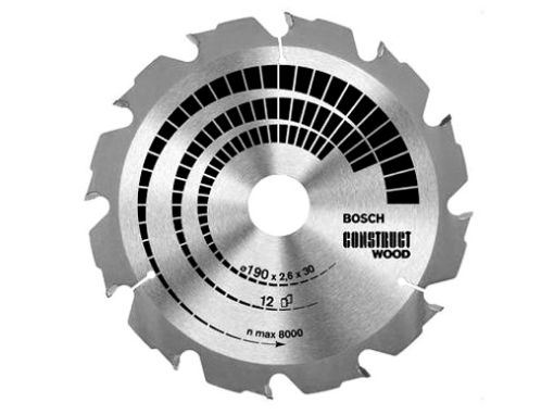 Imagen de Disco sierra BOSCH 190x2,6x30 mm