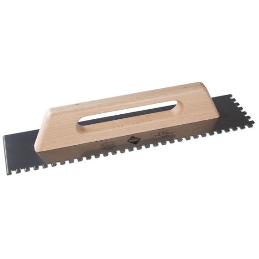Imagen de Llana dentada RUBI 48x11 cm 20x20 mango madera 75962
