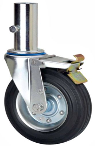 Imagen de Rueda giratoria andamio con freno