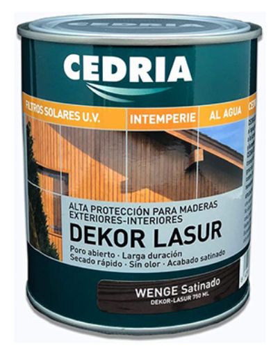 Imagen de CEDRIA Dekor lasur Color Wengue  4 L
