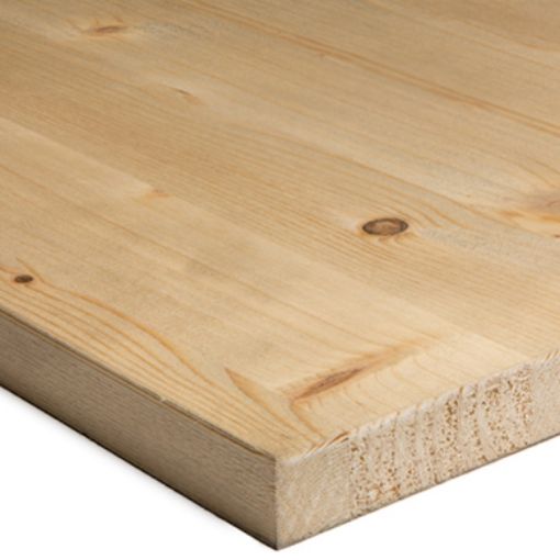 Imagen de Tablero Alistonado Abeto  B/B 18 mm  2500 x 1220