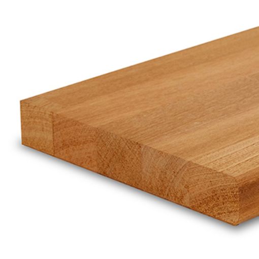 Imagen de Tablero Alistonado Iroko finger  32 mm  l/40  4200 x 1220