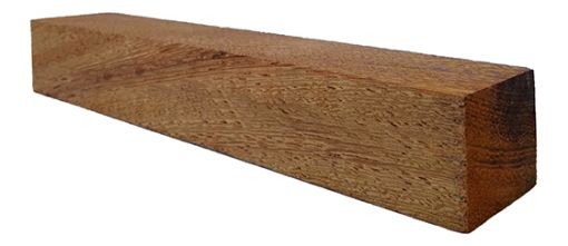 Imagen de Rastrel Teca 47 x 23 mm  cepillado  4 cantos romo R5