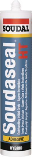 Imagen de Sellador-adhesivo Soudaseal MS Blanco HT cartucho 290 ml