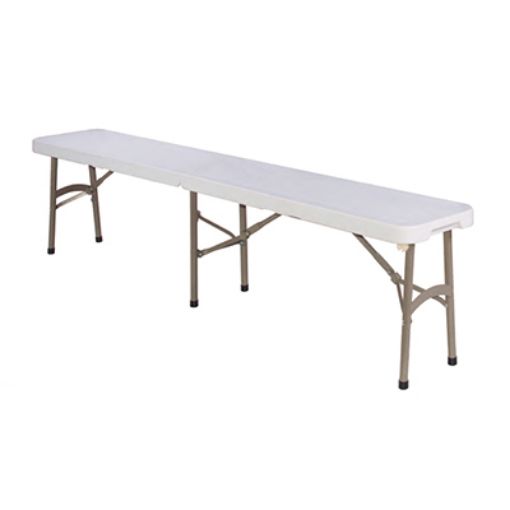 Imagen de Banco plegable polietileno 183 x 30 x 43 cm