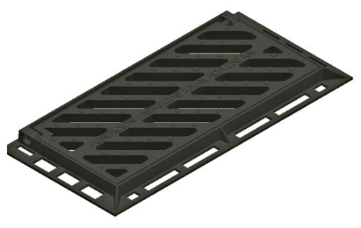 Imagen de REJA Y MARCO IMBORNAL 66x32 cm SENNA B-19D