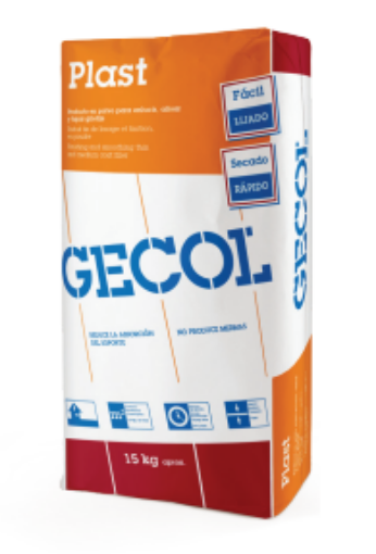 Imagen de Masilla GECOL Plast (saco 15 kg)