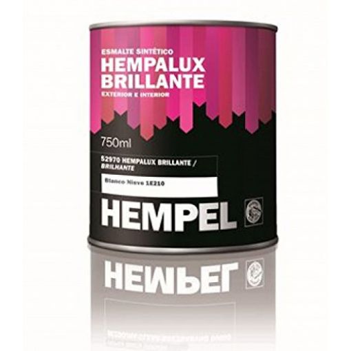 Imagen de HEMPALUX 10 52970 ESMALTE BRILLANTE BLANCO (0,75 l)