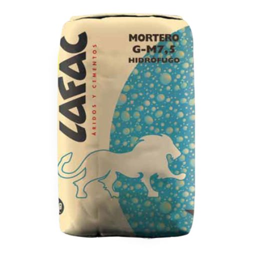 Imagen de MORTERO SECO M-7,5 HIDROFUGADO (saco 25 kg)