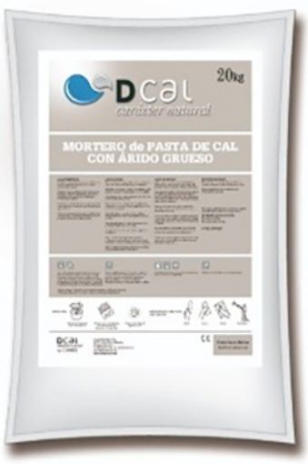 Imagen de MORTERO "GRUESO" PASTA DE CAL BLANCO (Saco 20 kg)