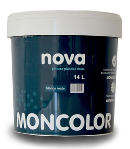 Imagen de MONCOLOR NOVA ANTIMOHO BLANCO MATE (14 l)