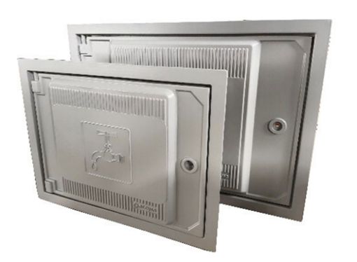 Imagen de PUERTA Y MARCO ALUMINIO 300x450mm CIERRE ALLEN (Accysa)