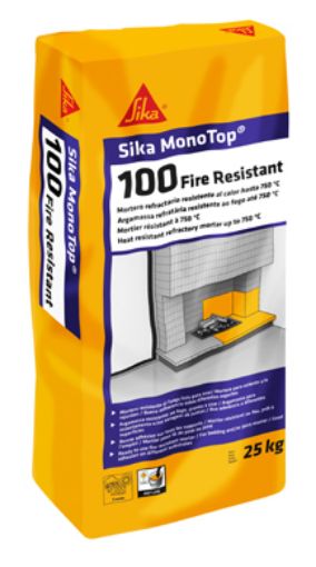 Imagen de SIKA MONOTOP-100 FIRE RESISTANT (Bolsa 5 kg)