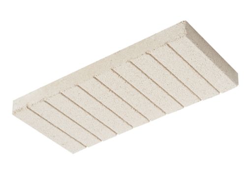 Imagen de PLAQUETA RANURADA 4x20x40 cm BLANCO (Verniprens)