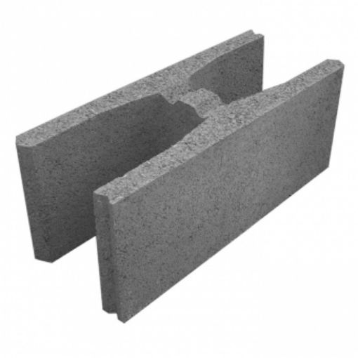 Imagen de BLOQUE MURO H 50x20x20cm LISO (Torre-Foix)