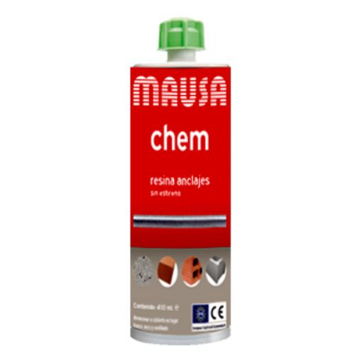 Imagen de MAUSA chem resina anclajes CE 410 ml