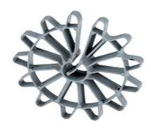 Imagen de Separador plastico rueda recubrimiento 35 mm Øvarilla 4-12mm