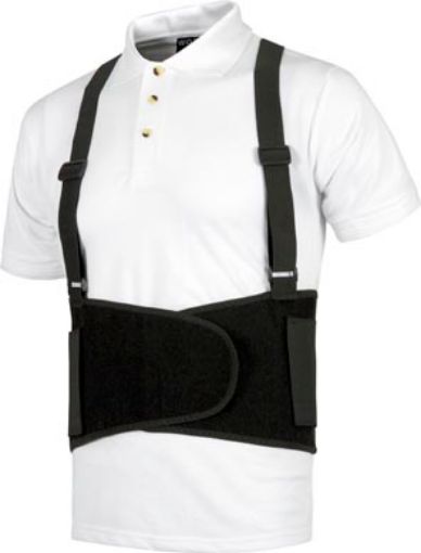 Imagen de Faja proteccion lumbar c/tirantes regulables T-M