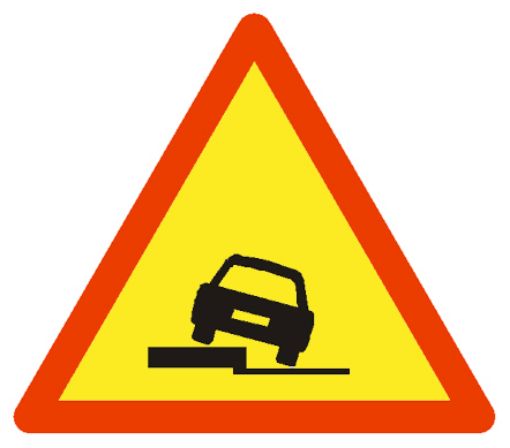 Imagen de Señal Escalon lateral (TP-30)