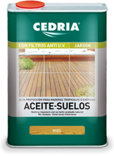 Imagen de CEDRIA Aceite suelos Color Miel  20 L