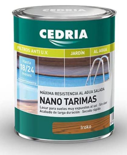 Imagen de CEDRIA Nano tarimas Iroko 4 L