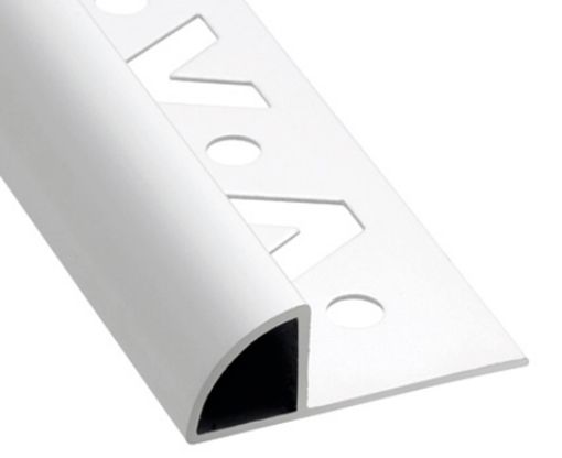 Imagen de GUARDACANTOS ALUMINIO BLANCO (00077) 12mm 2.60m