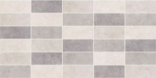 Imagen de MICENAS ICE MOSAICO 25X50 ARGENTA