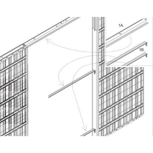 Imagen de Kit ensamblar armazon DIERRE ( 2 en 1 doble ) 105 ó 125 1600