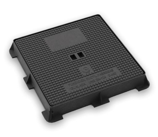 Imagen de TAPA Y MARCO 60x60 cm D17 D-400