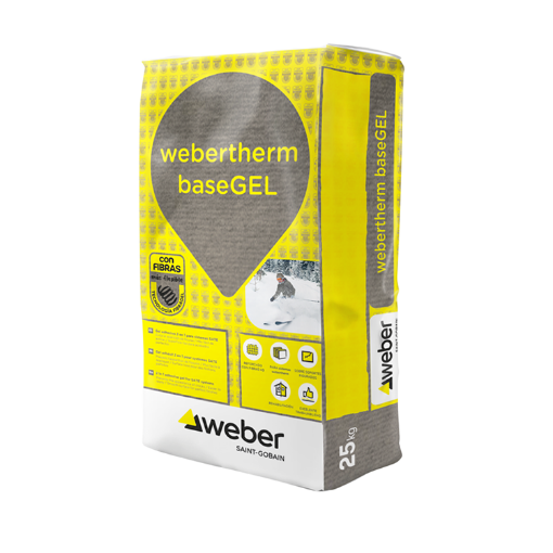 Imagen de WEBERTHERM BASEGEL GRIS (saco 25kg)
