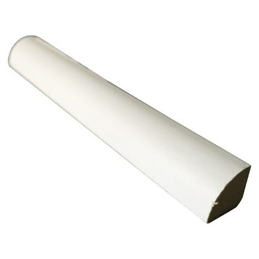 Imagen de Moldura junquillo MDF lacado blanco target