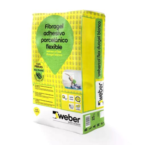 Imagen de WEBERCOL FLEX DUOGEL GRIS (saco 25 kg)